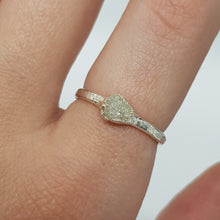 Load image into Gallery viewer, uncut diamond ring
