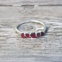 Load image into Gallery viewer, rough natural spinel ring
