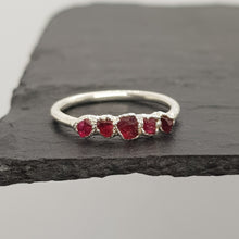 Load image into Gallery viewer, raw red spinel ring 
