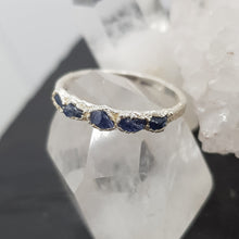 Load image into Gallery viewer, Multi Raw Sapphire Ring

