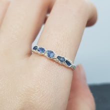 Load image into Gallery viewer, Multi Raw Sapphire Ring
