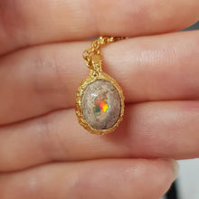 Load image into Gallery viewer, Mexican boulder opal necklace
