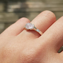 Load image into Gallery viewer, Raw Morganite Ring
